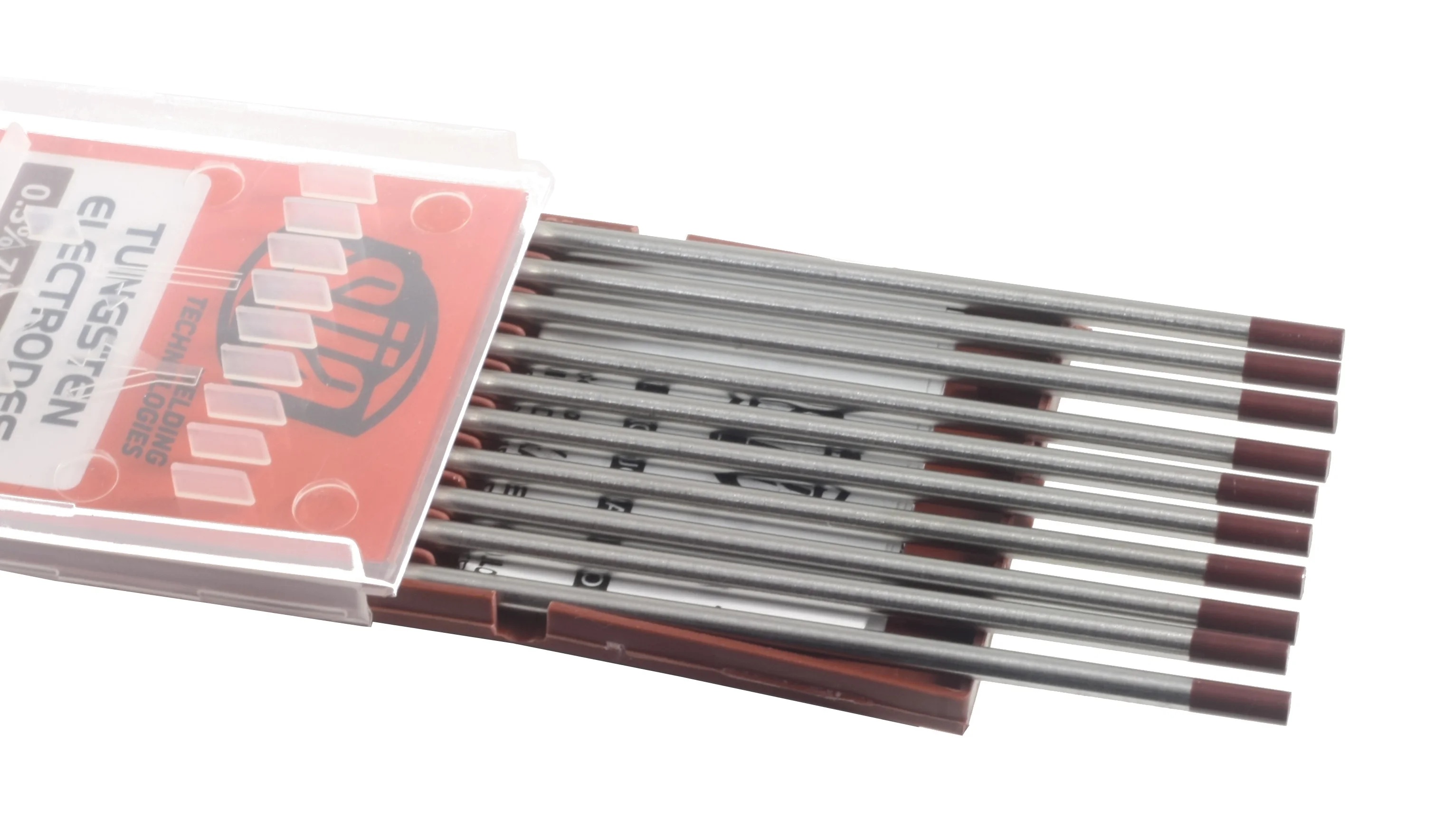 Picture of Weldcote Tung18X7Ewzr8 Tig Matirial Tungsten Electrodes 8% Zirconiated Aws A5.12 Ewzr-8 812922015778