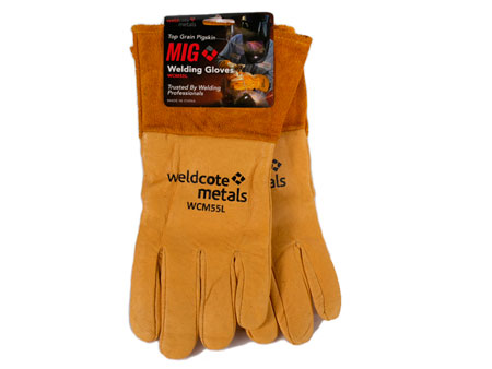 Picture of Weldcote WCM55L Welding Glove LEATHER Large