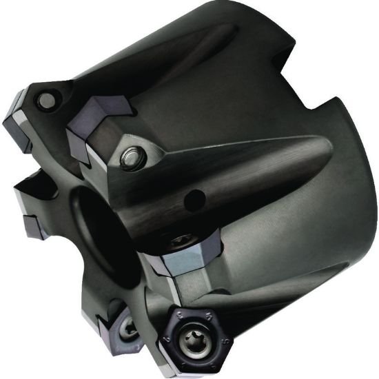 Picture of Widia/Kennametal M640 HP06T3 CT SM mm 55.0° Milling Cutter 2.732 Cutter Diameter Face Mill 0.866