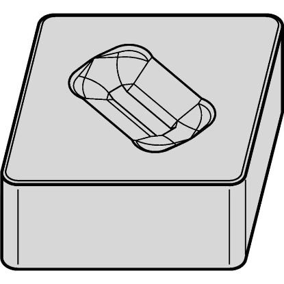 Picture of CNMX453T0820CW5025 Widia/Kennametal CNMX120712T02020CW5025 80.0° Negative Ceramic 0.0470 1.19mm Radius Roughing