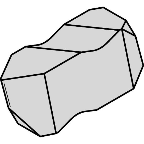Picture of NT3R Widia/Kennametal 3607530 Groove Threading,Threading Insert 0.0065 0.17mm Radius 6.00TPI - 20.00TPI 4.23mm - 1.27mm 60.0°
