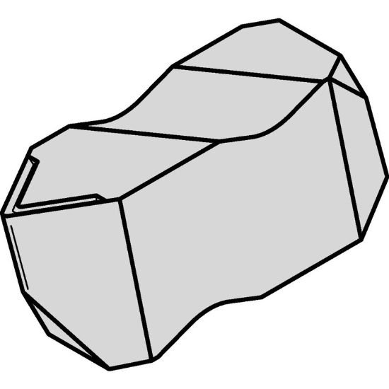 Picture of NT3LK Widia/Kennametal 3607645 Groove Threading,Threading Insert 0.0065 0.17mm Radius 6.00TPI - 20.00TPI 4.23mm - 1.27mm 60.0°