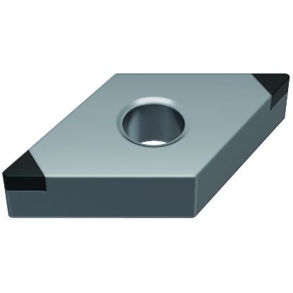 Picture of DNGA431S0425 MT WBH10P Widia/Kennametal DNGA150404S01025 MT WBH10P 55.0° Negative CBN 0.0160 0.41mm Radius Medium, Semi Finishing