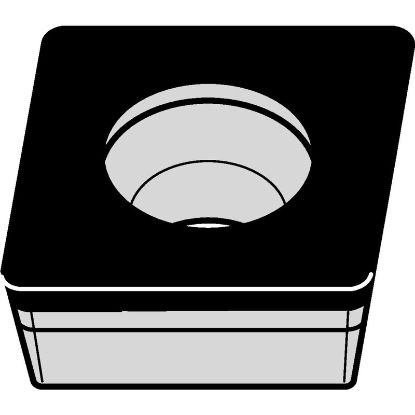 Picture of CPGW21.51S0415C WBH30P Widia/Kennametal CPGW060204S01015C WBH30P 80.0° Positive CBN 0.0160 0.41mm Radius Medium, Semi Finishing