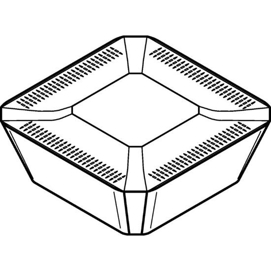 Picture of Widia/Kennametal SEKR 42AFineMS Milling Insert Square