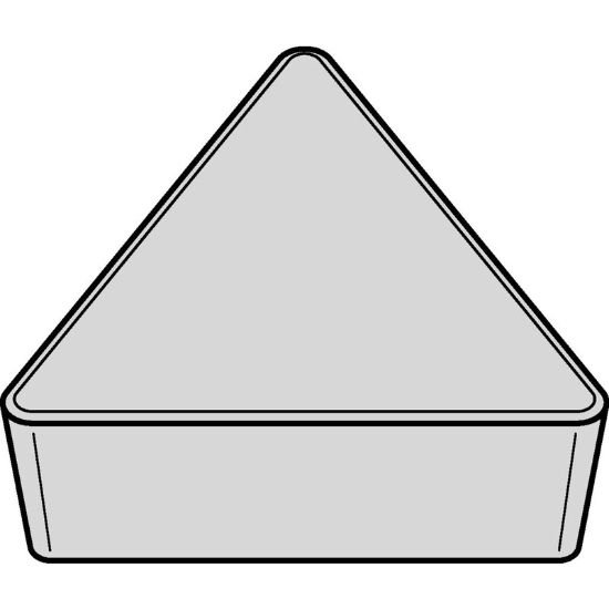Picture of TPG221 THM Widia/Kennametal TPGN110304 THM Triangle Positive Carbide 0.0160 0.41mm Radius Finishing, Semi Finishing