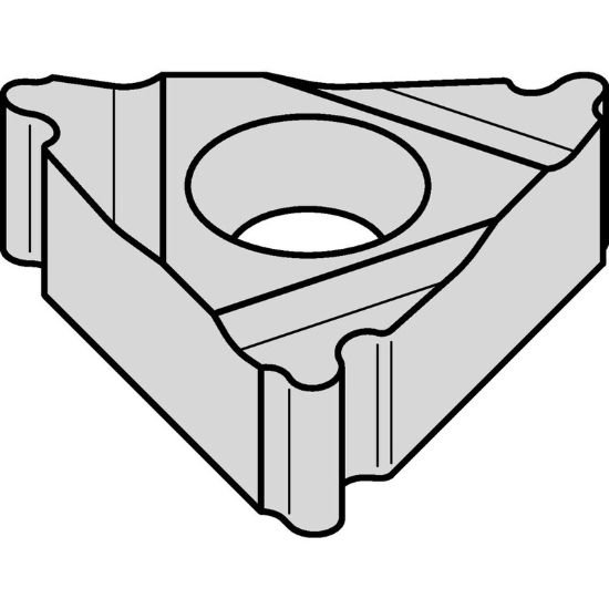 Picture of Widia/Kennametal 3IR8RD Insert Iso Thread Full Profile TiAlN 8.00TPI Round