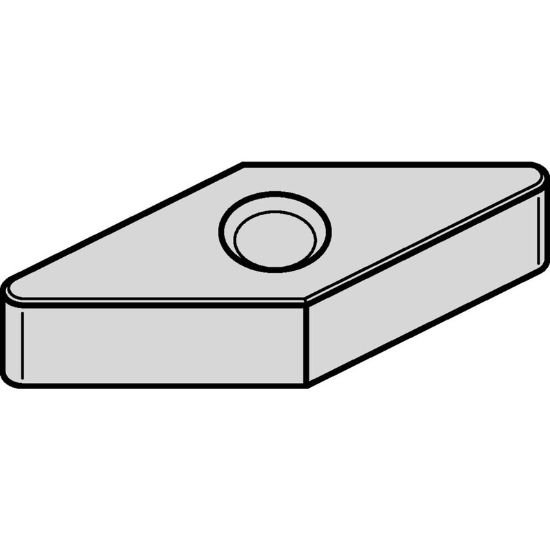 Picture of VNGA333T0820 CW2015 Widia/Kennametal VNGA160412T02020 CW2015 35.0° Negative Ceramic 0.0470 1.19mm Radius Medium, Semi Finishing