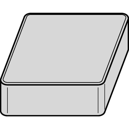 Picture of ENG453T0820 CW2015 Widia/Kennametal ENGN130712T02020 CW2015 75.0° Negative Ceramic 0.0470 1.19mm Radius Roughing, Semi Finishing