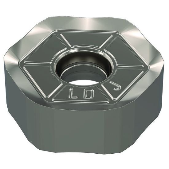 Picture of Widia/Kennametal HNGJ0905ANFineLDJ THM-U Milling Insert Hexagon 0.047 Corner Radius