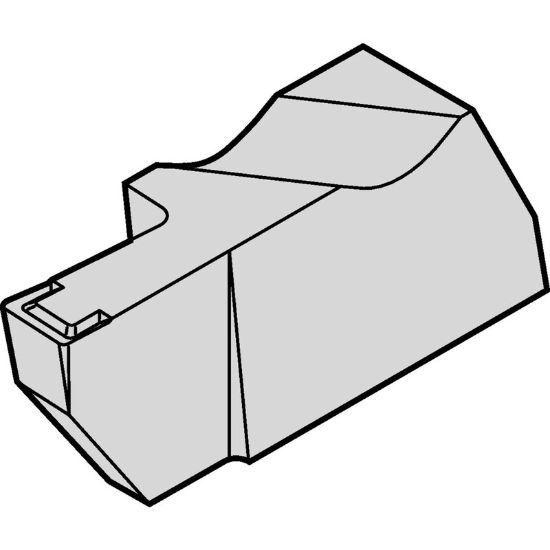 Picture of NGD3094LK TN6010 Widia/Kennametal 3607096 Grooving Insert 0.0940 2.39mm Wide 0.0075 0.19mm Radius