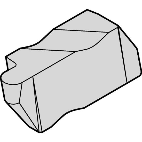 Picture of NR4125R TN6010 Widia/Kennametal 3607130 Grooving Insert 0.2500 6.35mm Wide
