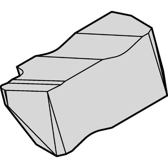 Picture of NP3002RK TN6010 Widia/Kennametal 3607154 Grooving Insert 0.1950 4.95mm Wide 0.0035 0.09mm Radius