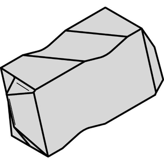 Picture of NTK3R Widia/Kennametal 3607528 Groove Threading,Threading Insert 0.0030 0.08mm Radius Ext 10.00TPI - 44.00TPI Int 9.00TPI - 24.00TPI UN