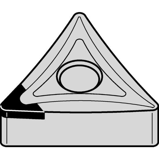 Picture of TNMS331FST WDN25U Widia/Kennametal TNMS160404FST WDN25U Triangle Negative PCD 0.0160 0.41mm Radius Medium, Semi Finishing