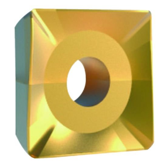 Picture of Widia/Kennametal SDMX432Rmm TN6525 Milling Insert Square TiAlN 0.031 Corner Radius