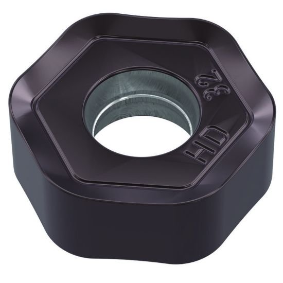 Picture of Widia/Kennametal HNPJ070432ANSNHD TN6520 Milling Insert Hexagon TiAlN 0.126 Corner Radius