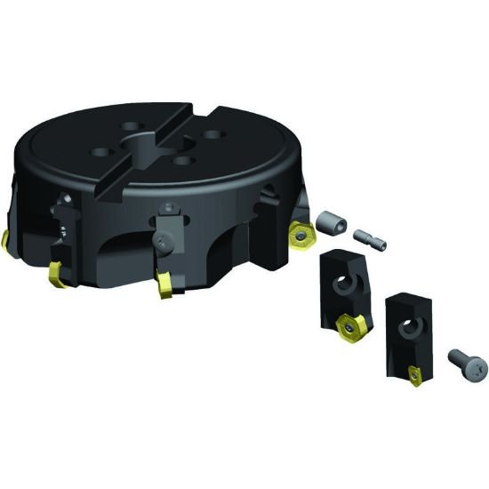 Picture of Widia/Kennametal M4000D250Z18AAdjust Ajustable Cartridge Cutter 9.650 Cutter Diameter Face Mill 2.362