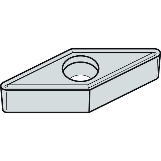 Picture of VBGT22051P TN10U Widia/Kennametal VBGT1103021P TN10U 35.0° Positive Carbide 0.0080 0.20mm Radius Finishing, Semi Finishing