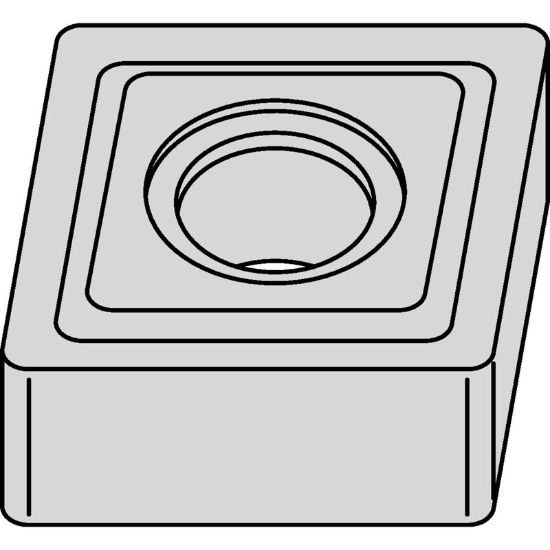 Picture of CNMG4327N TN30P Widia/Kennametal CNMG1204087N TN30P 80.0° Negative Carbide 0.0310 0.79mm Radius Medium, Semi Finishing