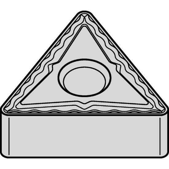 Picture of TNMG4326PTN30P Widia/Kennametal TNMG2204086PTN30P Triangle Negative Carbide 0.0310 0.79mm Radius Medium, Semi Finishing