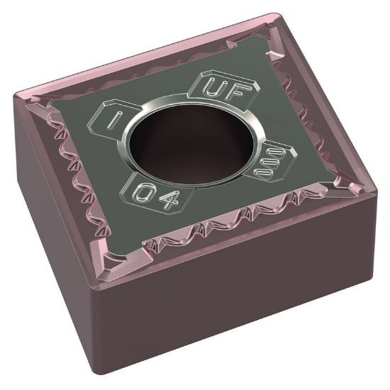 Picture of CNMG433UF WM15CT Widia/Kennametal CNMG120412UF WM15CT 80.0° Negative Carbide 0.0470 1.19mm Radius Finishing, Semi Finishing