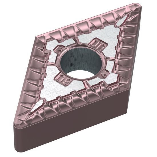 Picture of DNMG442UR WM15CT Widia/Kennametal DNMG150608UR WM15CT 55.0° Negative Carbide 0.0310 0.79mm Radius Roughing, Medium