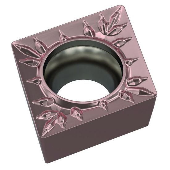 Picture of CCMT33MP WP25CT Widia/Kennametal CCMT0412MP WP25CT 80.0° Positive Carbide 0.0470 1.19mm Radius Finishing, Semi Finishing