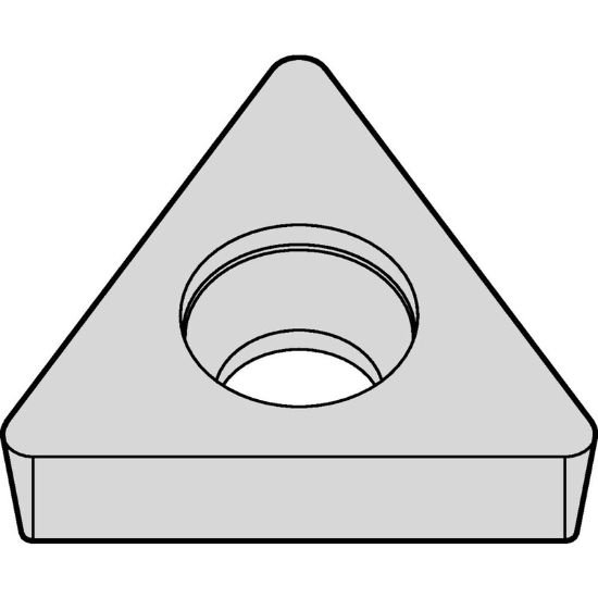 Picture of TCMW21.51 WK20CT Widia/Kennametal TCMW110204 WK20CT Triangle Positive Carbide 0.0160 0.41mm Radius Finishing, Semi Finishing