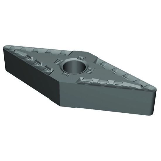 Picture of VNMG332UR WP25CT Widia/Kennametal VNMG160408UR WP25CT 35.0° Negative Carbide 0.0310 0.79mm Radius Roughing, Medium