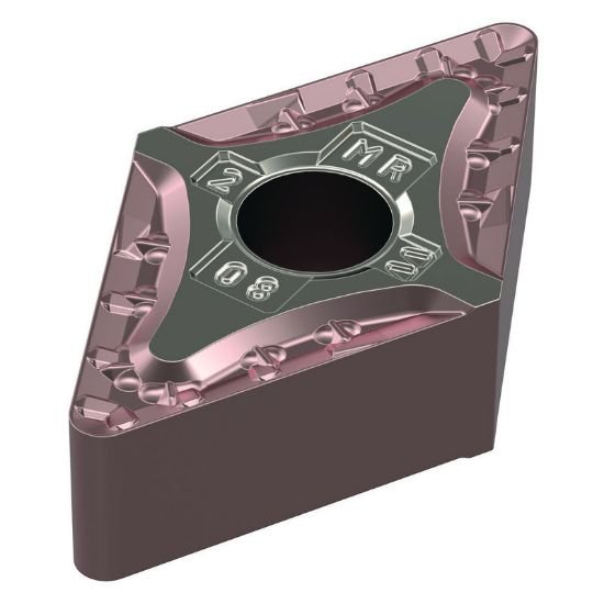 Picture of DNMG442MR WP25CT Widia/Kennametal DNMG150608MR WP25CT 55.0° Negative Carbide 0.0310 0.79mm Radius Roughing, Medium