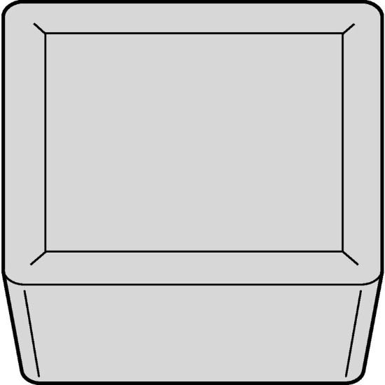 Picture of SPMR422 WP35CT Widia/Kennametal SPMR120308 WP35CT Square Positive Carbide 0.0310 0.79mm Radius Finishing, Semi Finishing