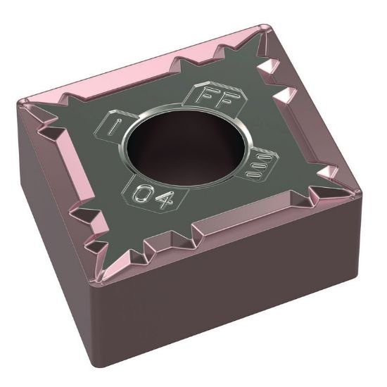 Picture of CNMG431FF WK20CT Widia/Kennametal CNMG120404FF WK20CT 80.0° Negative Carbide 0.0160 0.41mm Radius Medium, Semi Finishing