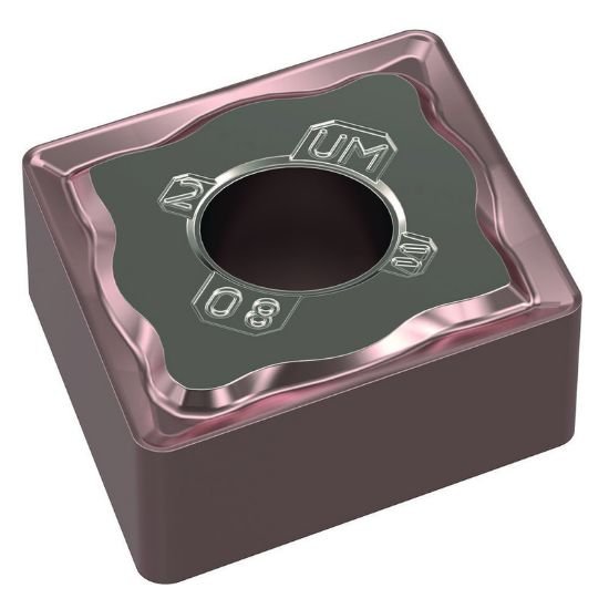 Picture of CNMG431UM WM25CT Widia/Kennametal CNMG120404UM WM25CT 80.0° Negative Carbide 0.0160 0.41mm Radius Medium, Semi Finishing