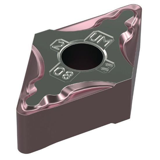 Picture of DNMG443UM WM25CT Widia/Kennametal DNMG150612UM WM25CT 55.0° Negative Carbide 0.0470 1.19mm Radius Medium, Semi Finishing