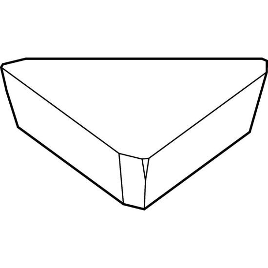 Picture of Widia/Kennametal TPKN2204PDR WK15CM Insert Triangle Alumina Chamfer