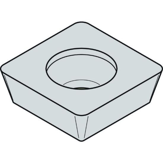 Picture of Widia/Kennametal SPMW432 Milling Insert Square Alumina 0.031 Corner Radius