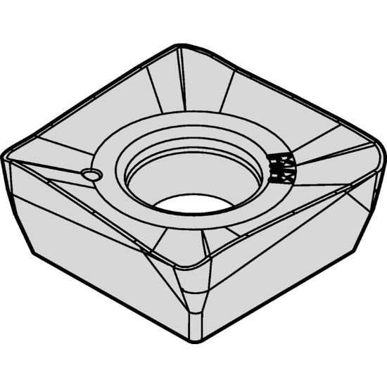 Picture of Widia/Kennametal SNMT05AZR31 WK15CM Milling Insert Square Alumina