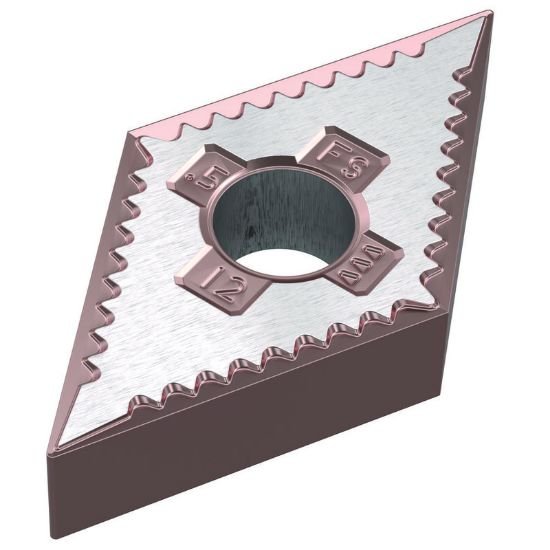 Picture of DNGG430FS WS10PT Widia/Kennametal DNGG150401FS WS10PT 55.0° Negative Carbide 0.0040 0.10mm Radius Medium, Semi Finishing