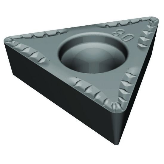 Picture of TCMT32.51MU WP15CT Widia/Kennametal TCMT16T304MU WP15CT Triangle Positive Carbide 0.0160 0.41mm Radius Medium, Semi Finishing