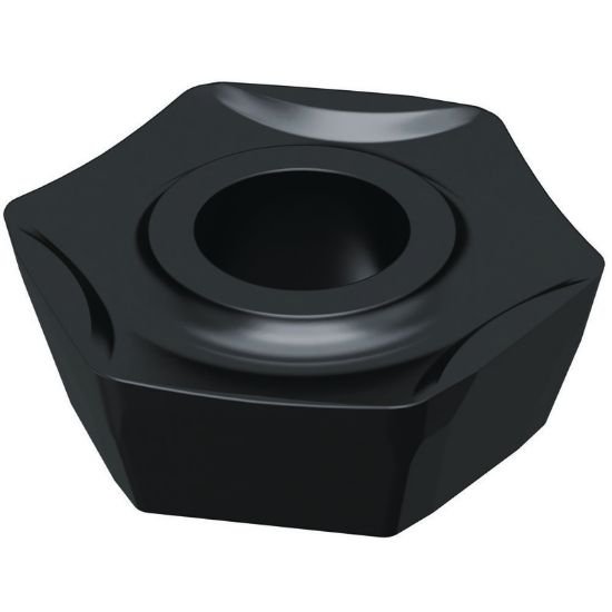 Picture of Widia/Kennametal HPGT06T3DZERGD3W WP25Powder Metal Milling Insert Hexagon TiAlN 0.038 Corner Radius