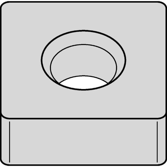 Picture of SNMA433 WK15CT Widia/Kennametal SNMA120412 WK15CT Square Negative Carbide 0.0470 1.19mm Radius Medium, Semi Finishing