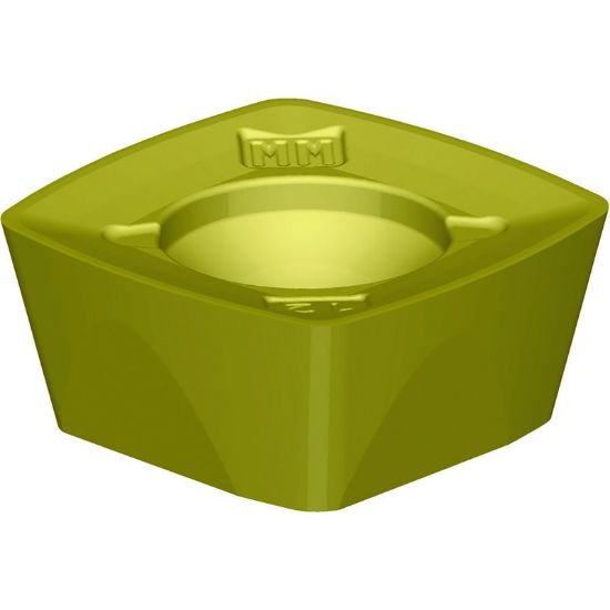 Picture of Widia/Kennametal XDPT120512ERMM WS40Powder Metal Milling Insert Square AlTiN + TiN 0.047 Corner Radius