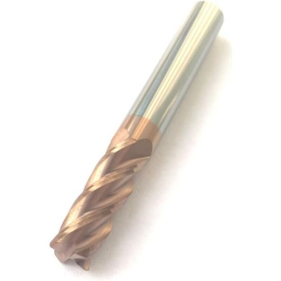 Picture of Widin VHE514A033 1/2 Dia Carbide 4 Fl SE End Mill Standard Flute Variable Carbide AlTiN Single End Square Sharp VH