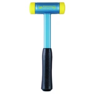 Picture of Wiha 80245 Dead Blow Hammer. Polyurethane Head, Steel Handle with Cushion Grip, 1-3/4" Face, 12-3/16" OAL