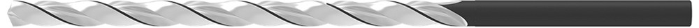Picture of WNT/Ceratizit 10235029 WTL-R1.2,90.R.10D.DIN1869 F.NIT HSS/Cobalt Drill Extra Length 0.1140 2.90mm Dia 10.0x Dia Non Coolant
