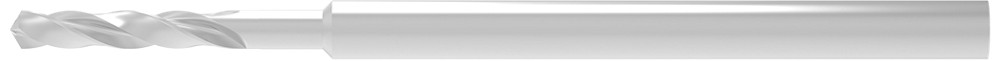 Picture of WNT/Ceratizit 1010300200 N-PM.0,20.R.DIN1899 HSS/Cobalt Drill Stub 0.0787 2.00mm Dia Non Coolant