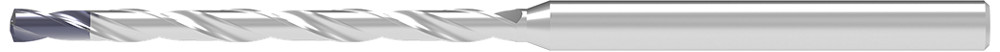 Picture of WNT/Ceratizit 1069500900 1B0026-00900.h6.12XD.128.R02.HA.C400 Carbide Drill Coolant Thru 0.0354 0.90mm Dia 12.0x Dia Thru Coolant