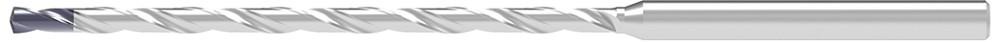 Picture of WNT/Ceratizit 1069701800 1B0026-01800.h6.20XD.128.R02.HA.C400 Carbide Drill Coolant Thru 0.0709 1.80mm Dia 20.0x Dia Thru Coolant