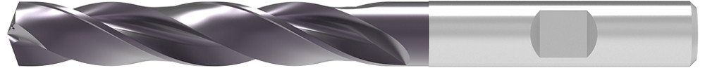 Picture of WNT/Ceratizit 11610066 WPC-UNI.6,60.R.5D.IK.DIN6535.HB TIALN Carbide Drill Coolant Thru 0.2598 6.60mm Dia 5.0x Dia Thru Coolant
